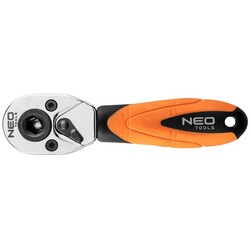 Ключ-тріскачка Neo Tools, 1/4", 105 мм, CrV, 72 зубців (08-501)