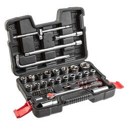 Набор торцеых головок Top Tools 1/4 ", 1/2", 47шт (38D550)