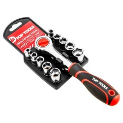 Набір ключів торцевих Top Tools 1/4” 12 шт. (38D147)