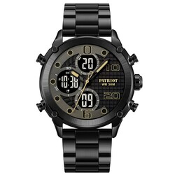 Часы наручные Patriot 017SBKBK Black-Black Steel (1201-0498)