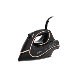 Утюг ARDESTO IR-B2235, 2400Вт, 450мл, паровой удар, керам. подошва, черно-золотой