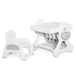 Дитячий комплект Mealux Robin White Grey (KD-F051 White / Grey)