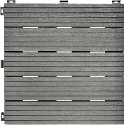 Декоративне покриття для підлоги Cosmopolitan, рифлене, 30х30см, світло-сірий, уп.6 шт. (EU5100186)