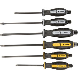 Викрутки Topex ударнi, набiр 6 шт. (39D506)