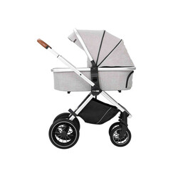 Коляска для дитини універсальна 3 в 1 FreeON JOY grey (49676)