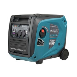 Генератор бензиновий інверторний Könner & Söhnen KS 4000iE S ATS, 230В, 4.0кВт, АВР(ATS), електростартер, 40кг