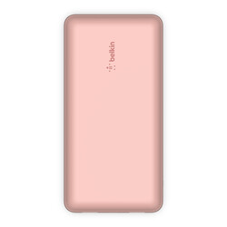 Портативний зарядний пристрій Belkin 20000mAh, 15W Dual USB-A, USB-C, rose gold