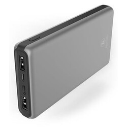 Портативное зарядное устройство HAMA Power Bank ALU15HD 15000 mAh Silver (00201656)
