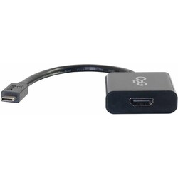 C2G Адаптер USB-C на HDMI чорний (CG80512)