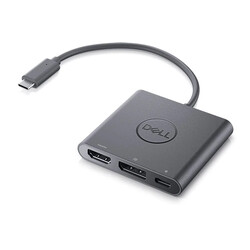 Перехідник Dell USB-C до HDMI/DisplayPort with Power Delivery (470-AEGY)
