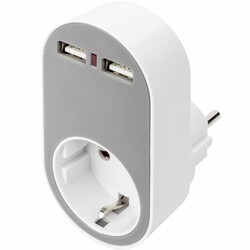 Зарядное устройство Digitus Universal USB + Power Socket (DA-70617)