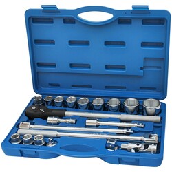 Набір торцевих насадок 3/4" 20шт CrV Taiwan ULTRA (6003182)