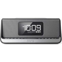 Акустическая док-станция iHome IBN350G, Qi Wireless Charging, BT, NFC, USB, Aux Mic (IBN350V2G)