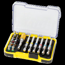 Набор бит + адаптер 19шт S2 Chrome (кейс) SIGMA (4013801)