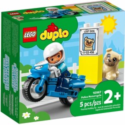 Конструктор LEGO DUPLO Town Полицейский мотоцикл (10967)
