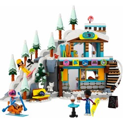 Конструктор LEGO Friends Святкова гірськолижна траса та кафе (41756)