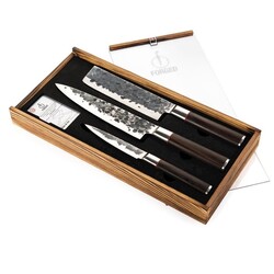 Набор из трех кухонных ножей Style de Vie Sebra Forged (Sebra3Comb)