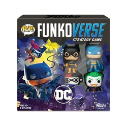 Настольная стратегическая игра POP! FUNKOVERSE серии "DC Comics" (4 фигурки) (42628)