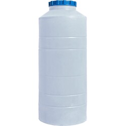 Ємність 400 л вертикальна ПБ біла (816)