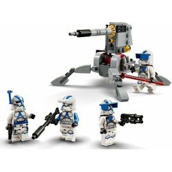 Конструктор LEGO Star Wars TM Боевой отряд бойцов-клонов 501-го легиона (75345)