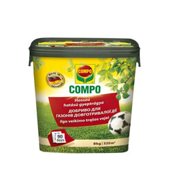 Твердое удобрение длительного действия для газонов COMPO 8кг (3147)