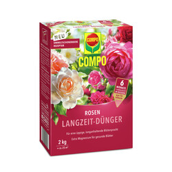 Твердое удобрение длительного действия для роз COMPO 2кг (3589)