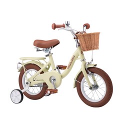 Детский велосипед Miqilong LS 12" бежевый (RBB-LS12-BEIGE)