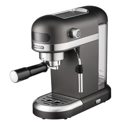 Кофеварка рожковая ARDESTO 1.4л, молотый, ручной капуч, подогрев чашек, черный (YCM-E1502)