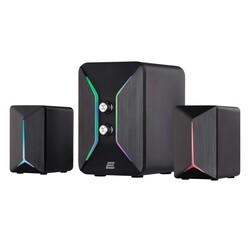 Акустическая система 2E PCS301 RGB, 2.1, USB, Black (2E-PCS301BK)
