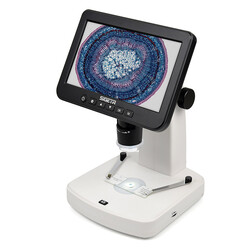 Цифровой микроскоп SIGETA Numeric Pro 10x-300x 5 MP 7" LCD (65512)