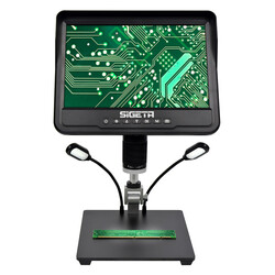 Цифровой микроскоп SIGETA Spectrum 10x-300x 5 MP 10.1" LCD (65513)