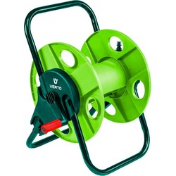 Катушка для шланга Verto, на подставке, объем катушки 45м для шланга 1/2" или 15м для 3/4" (15G790)