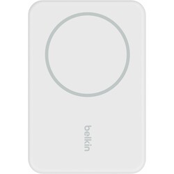 Портативний зарядний пристрій Belkin Power Bank 5000мАг, MagSafe Wireless, білий (BPD004BTWT)