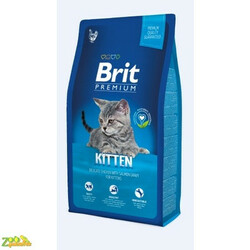 Brit. Корм Premium Cat Kitten Преміум  для котенят з куркою 1,5 кг(8595602513048)