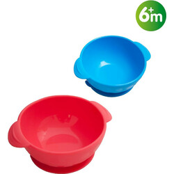 Nuby. Силиконовая глубокая тарелка на присоске 300 мл  (5488)