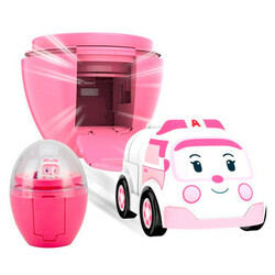 Robocar. Машинка  Poli Эмблер 2,8 см в яйце (83291) (4891813832911)