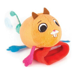 Happy Snail. Іграшка-брязкальце на ручку Білка Хруми(4690462614905)