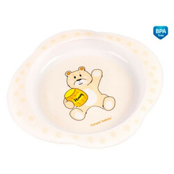 Canpol babies. Тарелка Самолет/Медвежонок, (56/008)