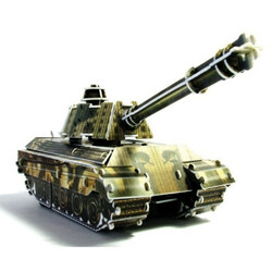 Hope Winning. Пазл 3D Танк подвижный HWMP21 шт (6958592900212)