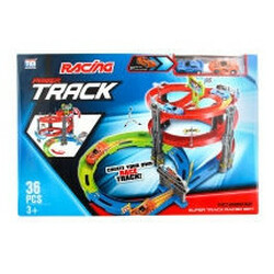 Qunxing. Іграшка Гоноч трек Трехуровнев віраж 68832 шт(4812501159141)