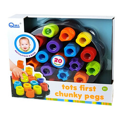 Qunxing. Игрушка Головоломка Цветные колышки (4812501160154)