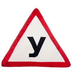 Tigres.  Подушка Дорожный знак У шт (4823061507860)