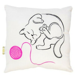 Tigres. Подушка Котик с клубком шт (4823061518019)