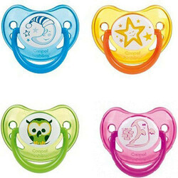 Canpol Babies. Пустышка силиконовая анатомическая Night Dreams (5903407225005)