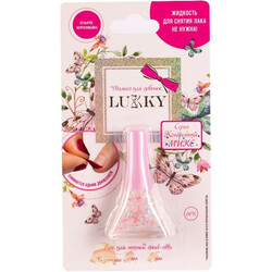 LUCKY. лак д.нігтів "Конфетті-мікс" перлинно-рожевий мікс з сердечками, 5.5 мл(4630073231108)