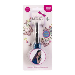 LUCKY. туш для волосся з синіми блискітками 15 мл, блістер(4630049424169)