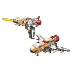 Dinobots. Баттлбот - трансформер ЛІТАК(23 cm, бластер, мішень, 20 стріл) (SB461)