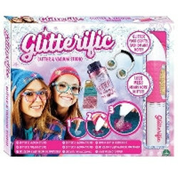 Glitterific.  Ігровий набір для юного дизайнера МОДНА СТУДІЯ(блискітки, наклейки) (GLT00000/UA)