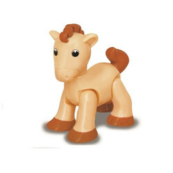 Kiddieland.  Игрушка серии "Домашние животные" - ЛОШАДКА (звук трещотки) (058305)