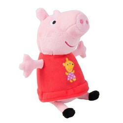 Peppa.  Мягкая игрушка -  ПЕППА С ВЫШИТОЙ ИГРУШКОЙ (20 cm)  (34796)